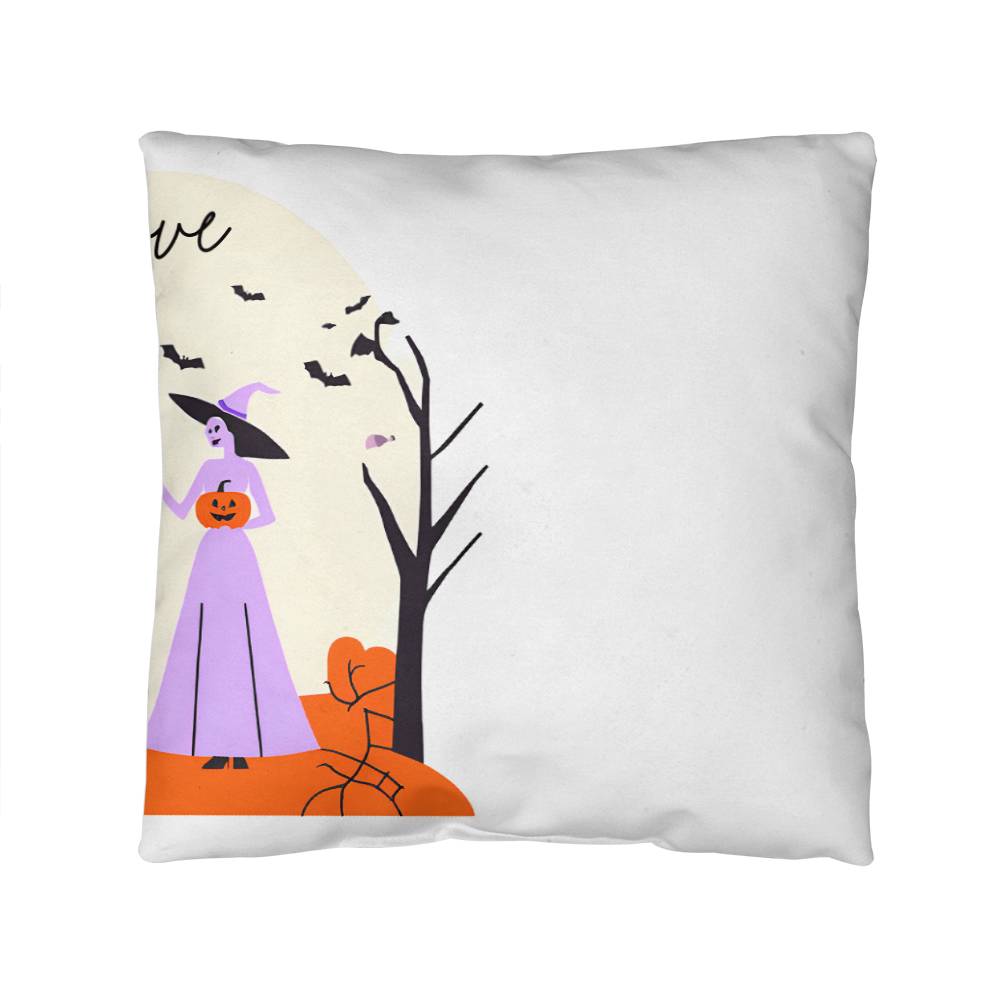 Couples Halloween Pillow