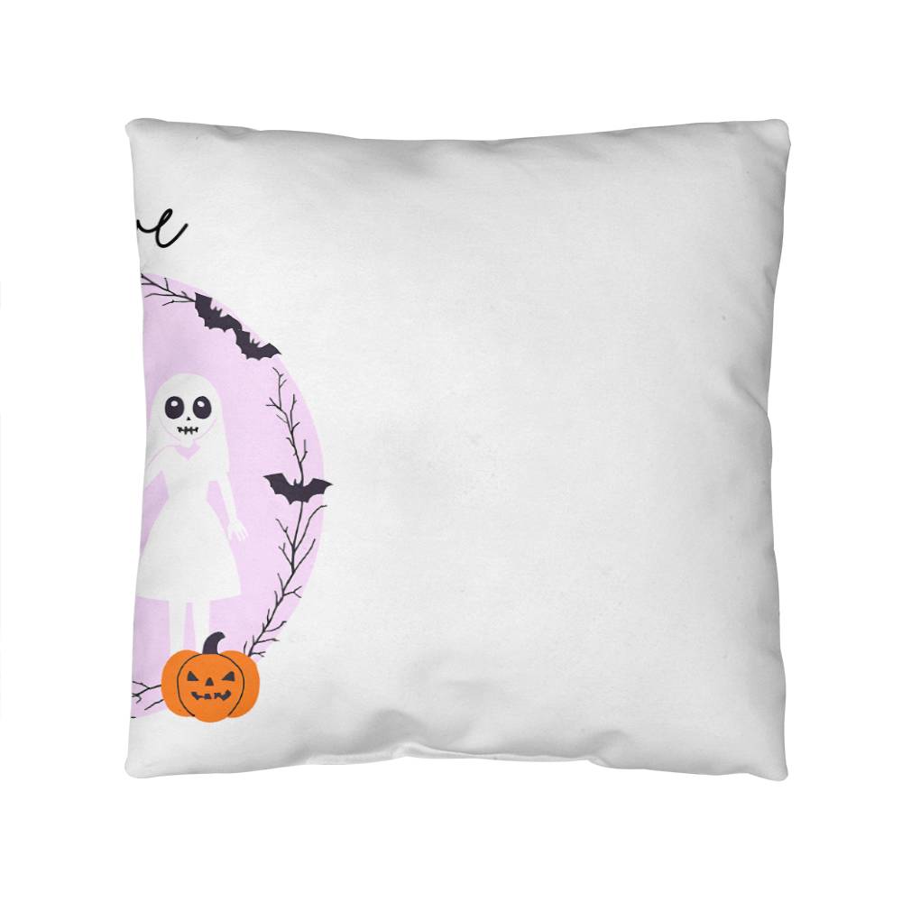 Him & Her Couples Halloween Pillow