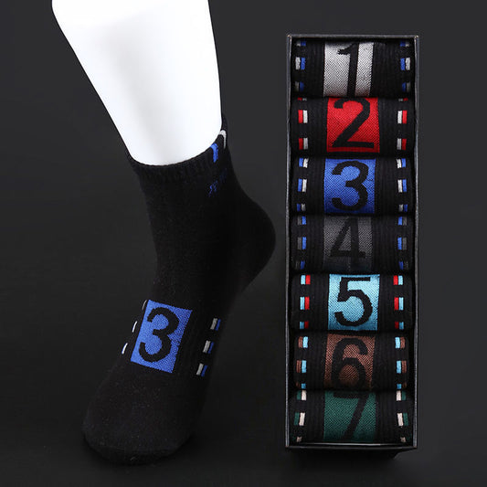 Deodorant And Sweat-absorbing Wear-resistant Sports Cotton Socks